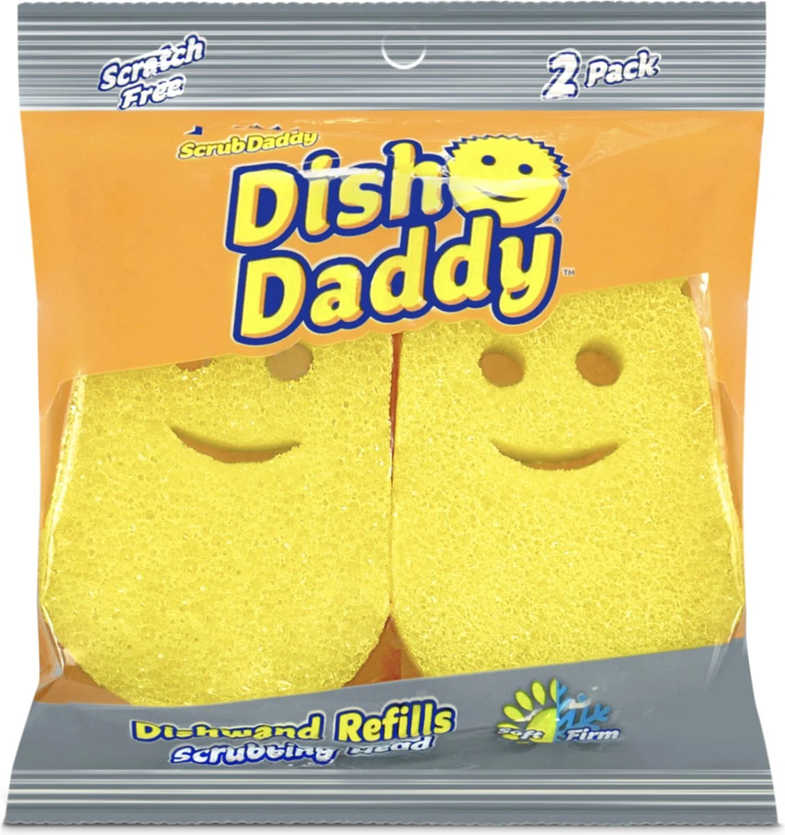 Scrub Daddy - Dish Washer - Scrub Mommy - Afwas Borstel - Incl. 2 Extra Sponzen - Afbeelding 6