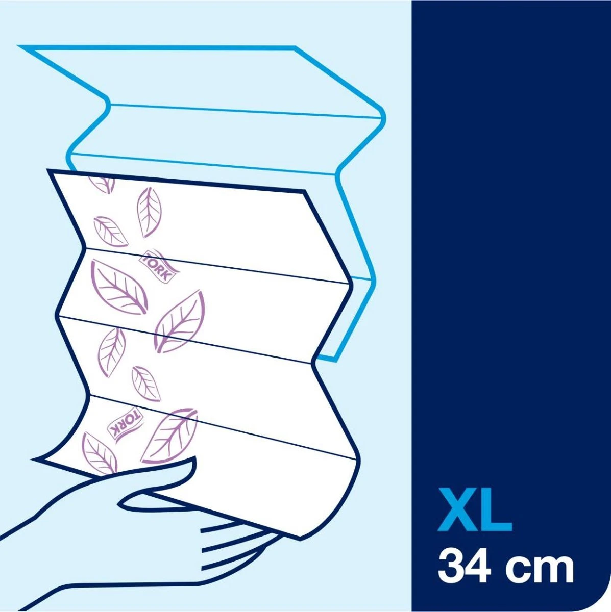 Tork Handdoekpapier Intervouw Super-soft 2-laags 2100 Vel - Afbeelding 14