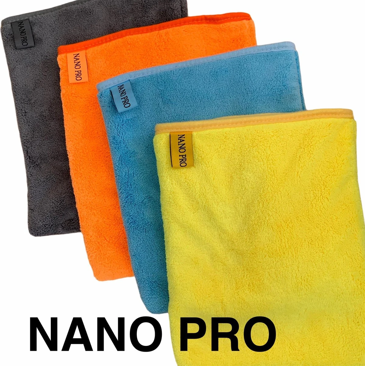 Nanohandschoen Nanodoekjes Geel, Grijs, Oranje 3 Stuks NANO PRO - Afbeelding 2