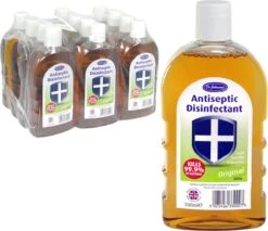 Dr Johnsons Ontsmettingsmiddel - 4x 500ml Voordeelverpakking - Dettol Antiseptic Alternatief