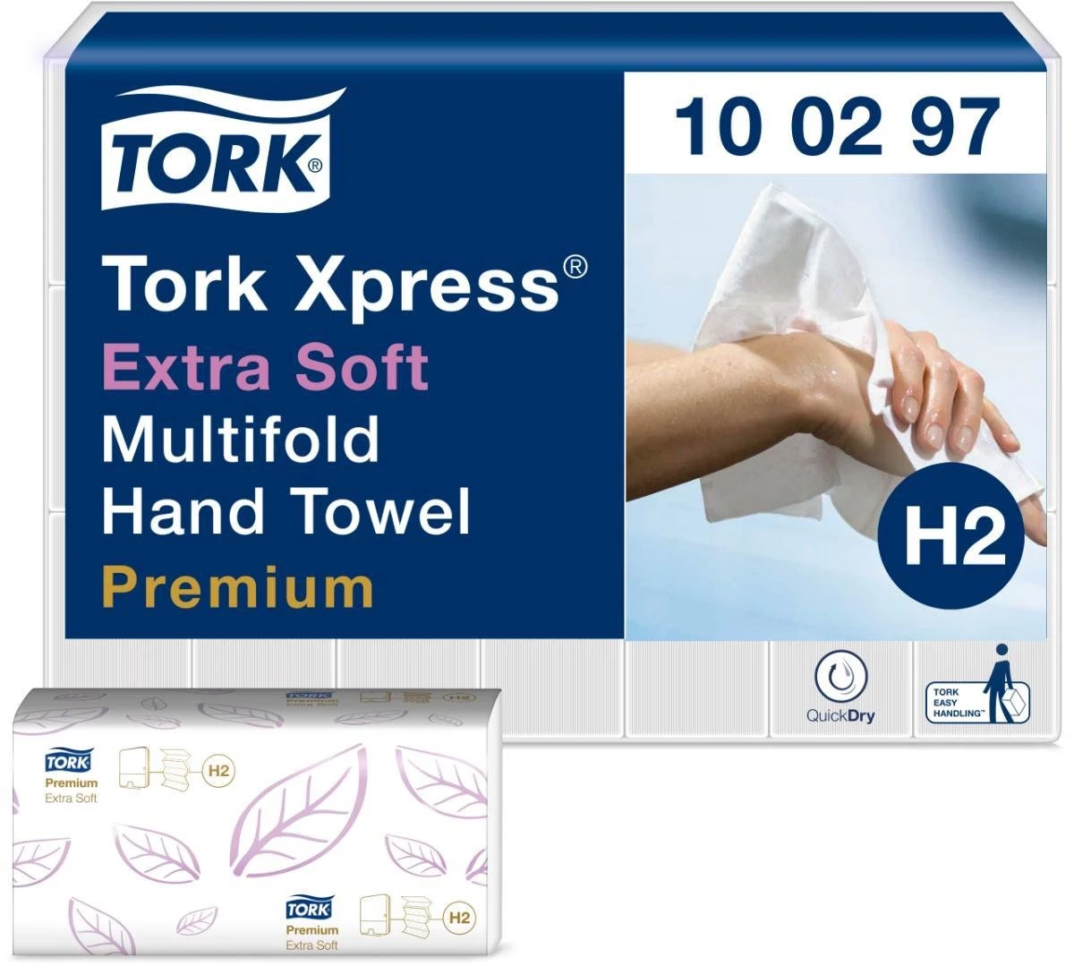 Tork Handdoekpapier Intervouw Super-soft 2-laags 2100 Vel - Afbeelding 16