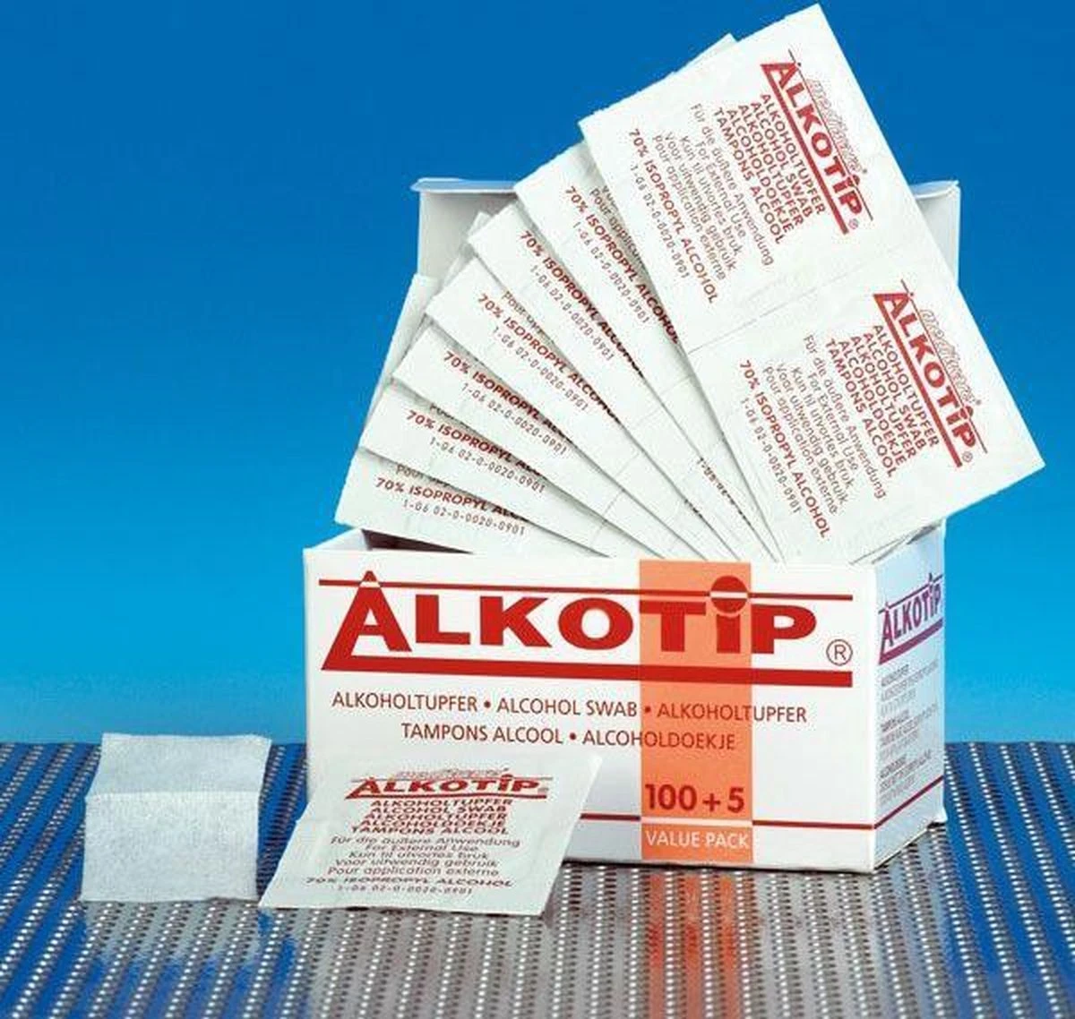 Alcoholdoekjes 90x110mm, 100 Stuks - Afbeelding 6