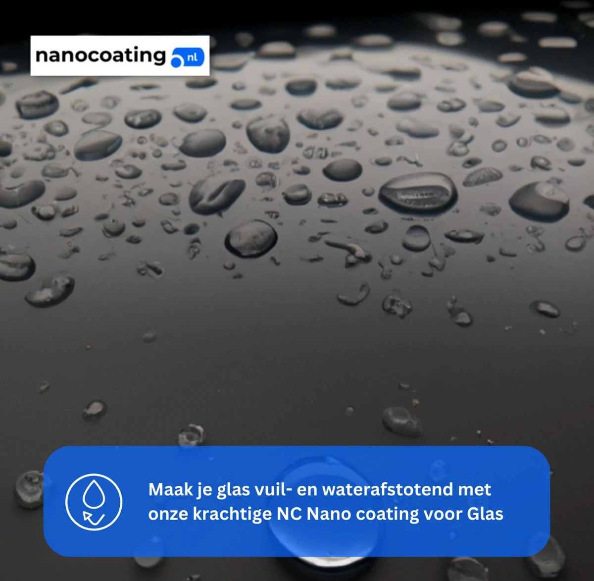 NC Nano Coating Voor Glas - Nano Coating Glas - Glascoating - Anti Condens - Water- & Vuilafstotend - Tot 5m2 - Afbeelding 3