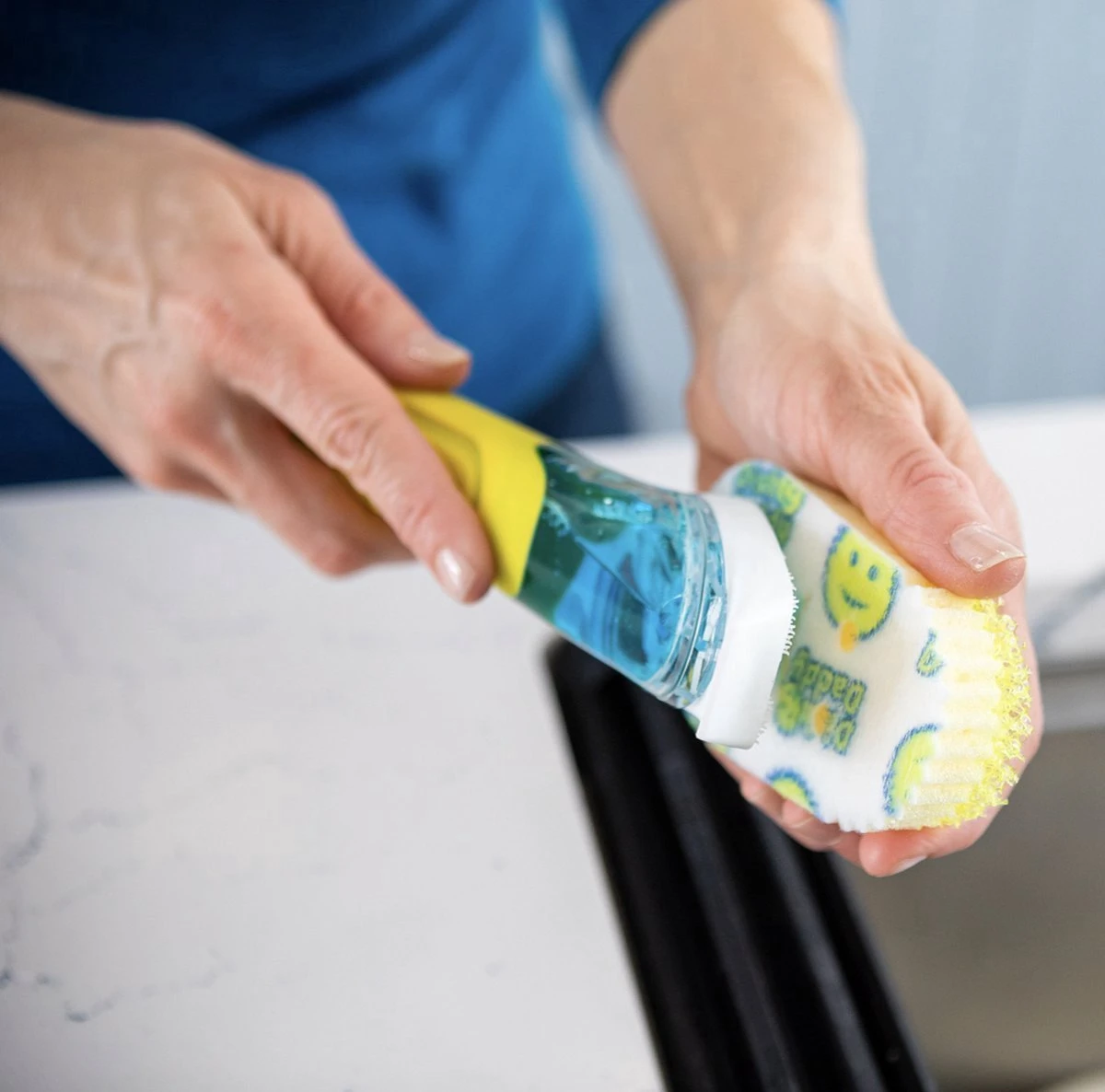 Scrub Daddy - Dish Washer - Scrub Mommy - Afwas Borstel - Geel - Afbeelding 3