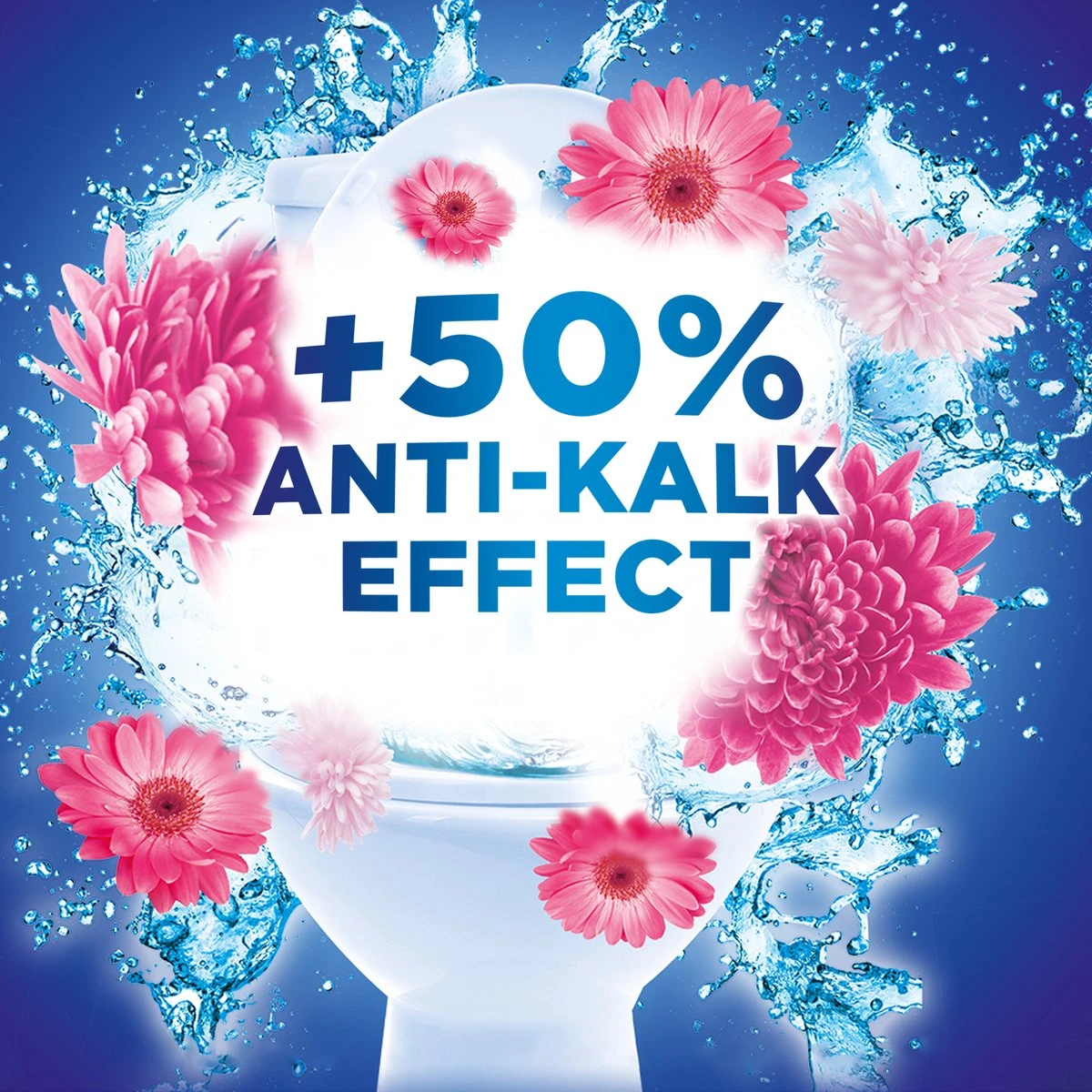 Witte Reus Kracht Actief Toiletblok - Bloesem - WC Blokjes Voordeelverpakking - 10 Stuks - Afbeelding 3