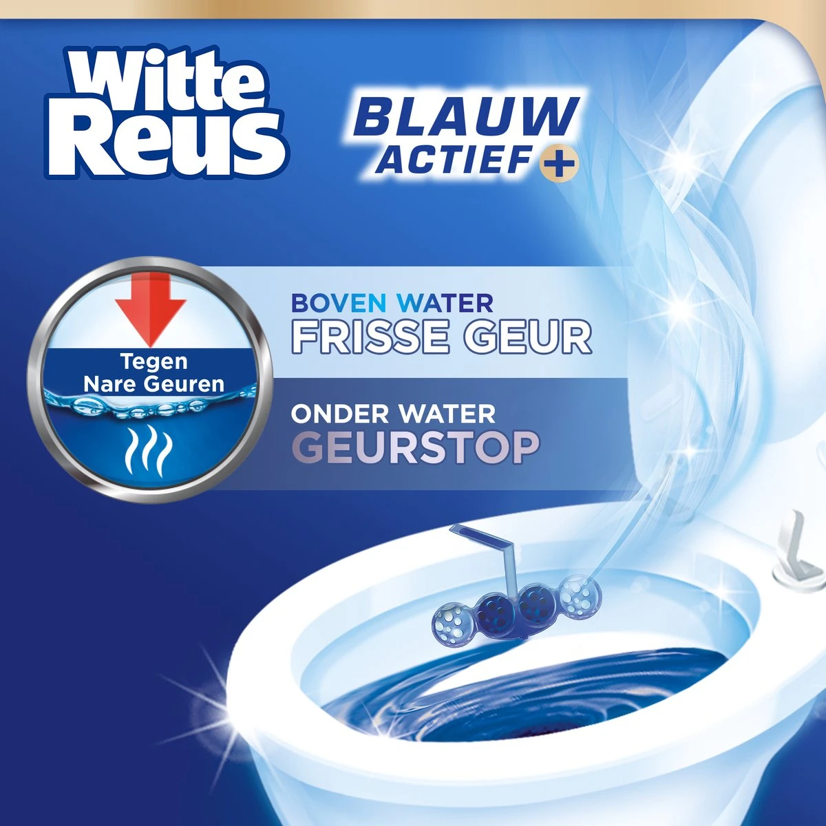 Witte Reus Blauw Actief Toiletblok - Hygiene - WC Blokjes Voordeelverpakking - 10 Stuks - Afbeelding 11