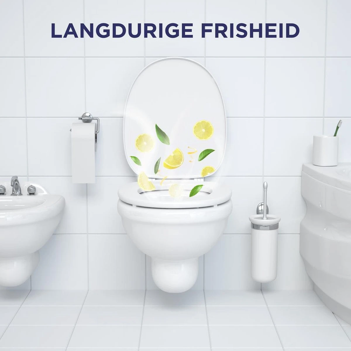 Glorix Power 5 Toiletblokken - Citroen - 7 X 2 Stuks - Voordeelverpakking - Afbeelding 14