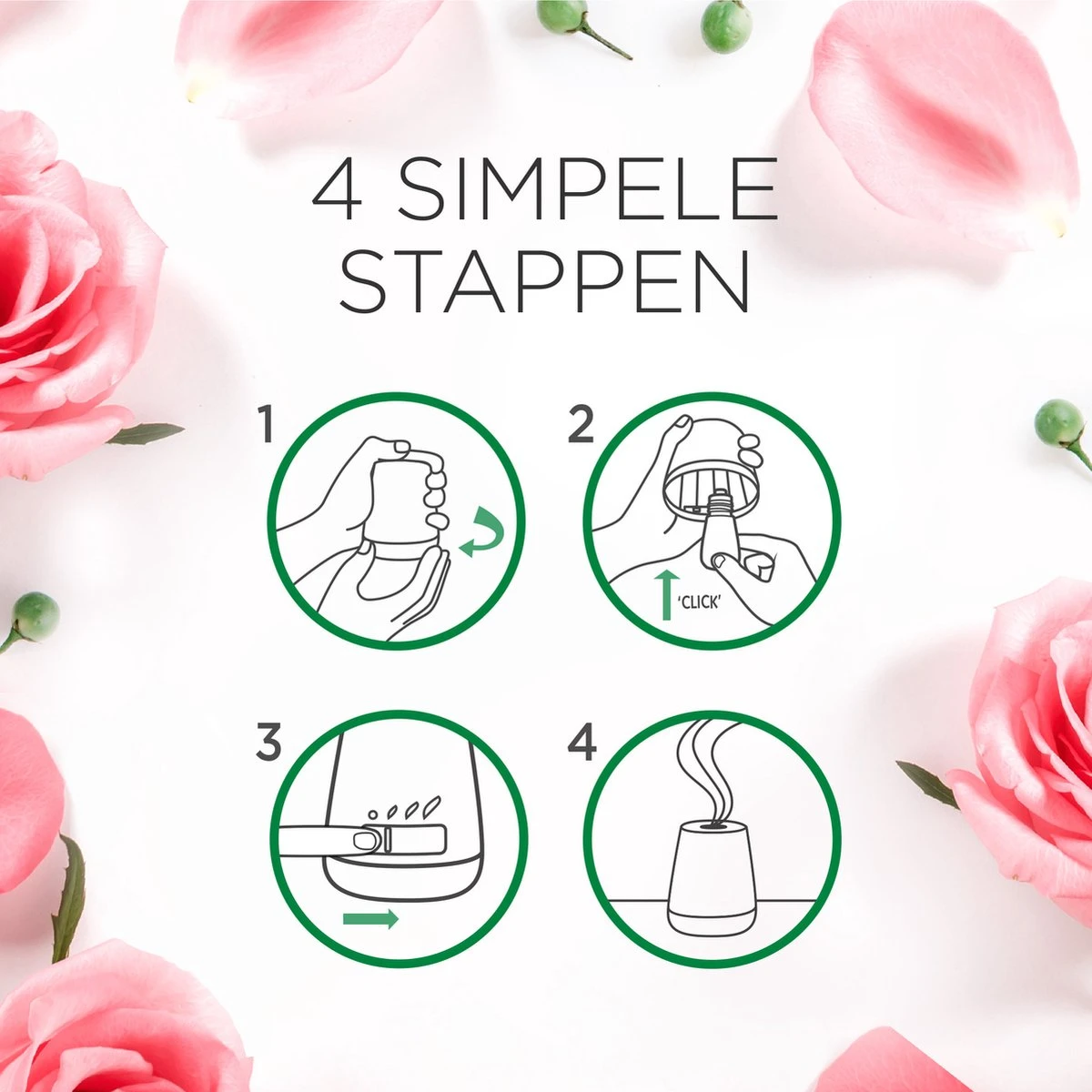 Air Wick Essential Mist Luchtverfrisser - Kalmerende Rozen - 3 Navullingen - Afbeelding 5