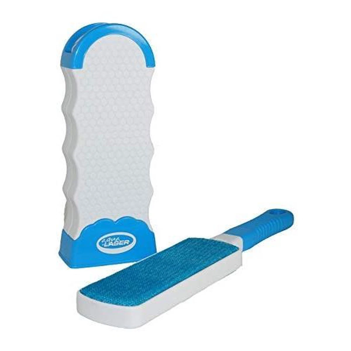 Aqua Laser Sticky Hero - KLedingborstel - Blauw/Wit - Afbeelding 4