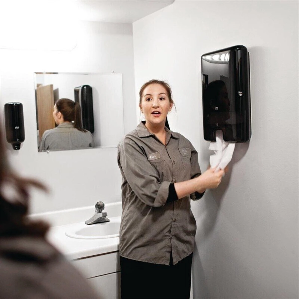 Tork Handdoekpapier Intervouw Super-soft 2-laags 2100 Vel - Afbeelding 8