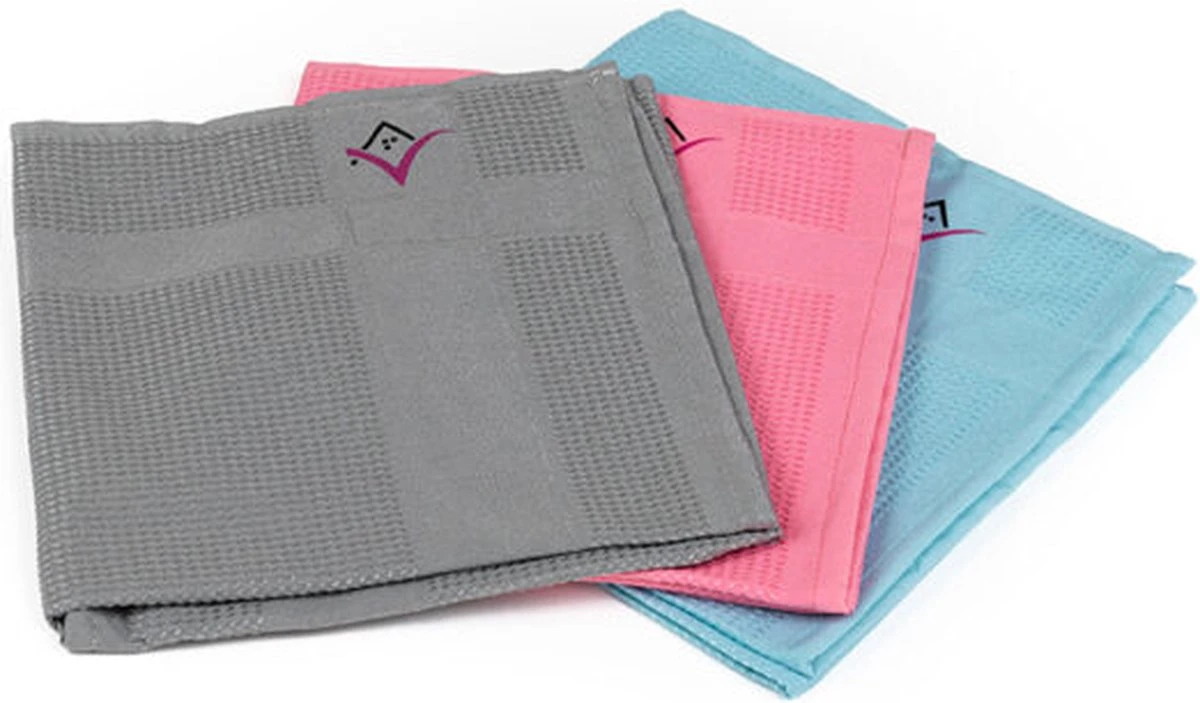 Bivera - Schoonmaakdoeken - Microvezeldoekjes - Microvezeldoeken - Vlekvrij - 3 Stuks - Afbeelding 7