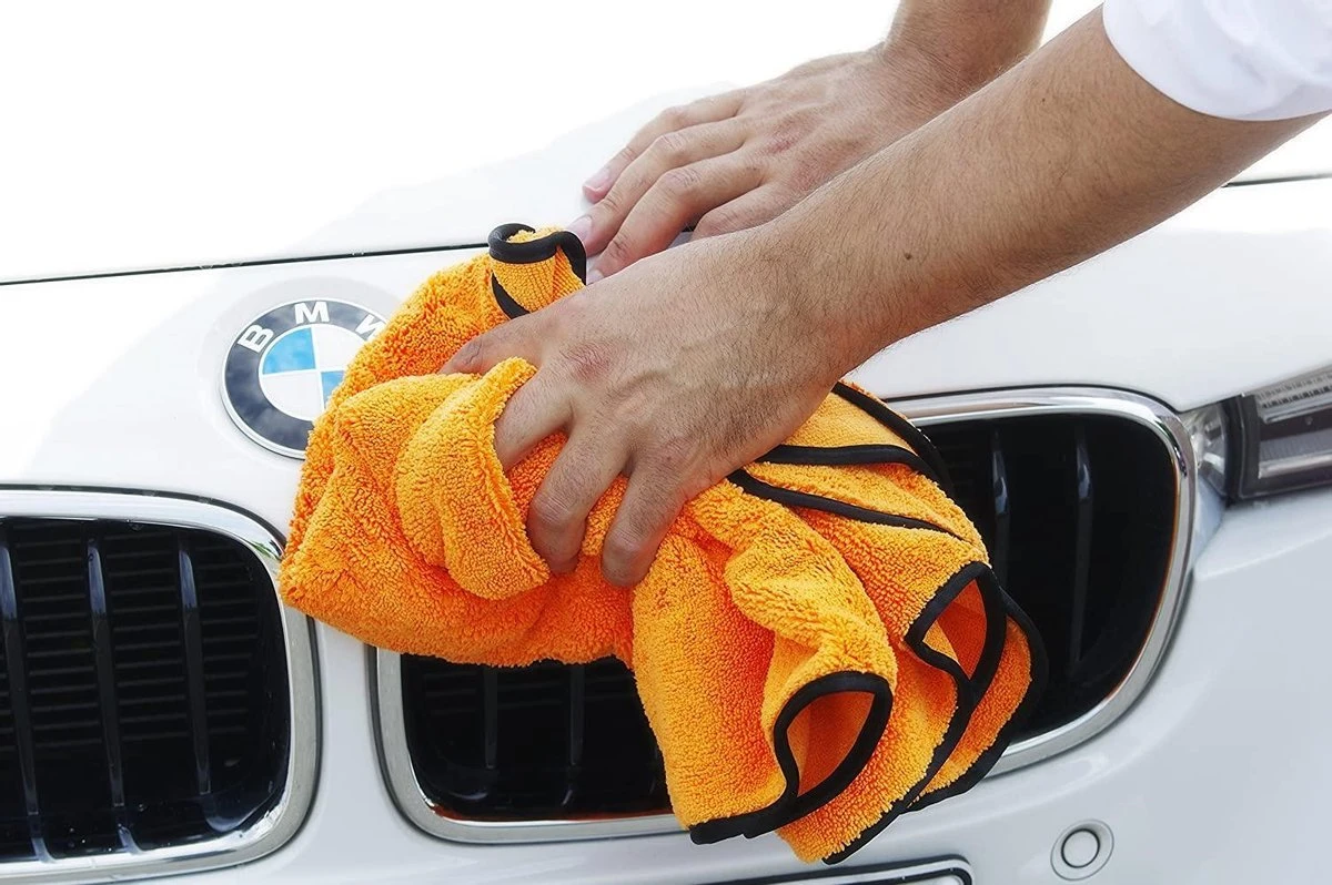 Maus Microvezel Droogdoek Auto XL 60x90cm - Professionele Extra Grote Watermagneet - Afbeelding 2