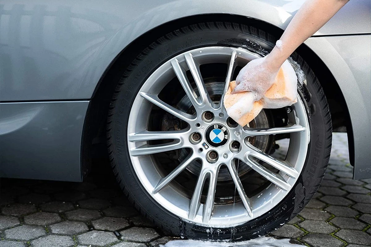 Merkloos Grote Schoonmaakspons - 2x Viscose Autospons - Spons - Schoonmaakartikelen - Auto Wassen - Autospons - Zachte Spons - Afbeelding 4