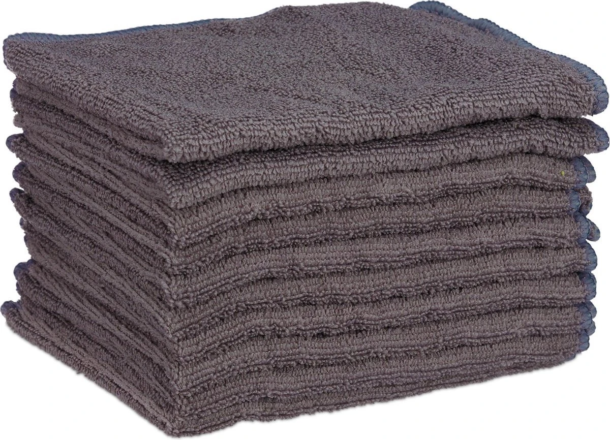 Merkloos MICROVEZEL DOEKJES - MULTIFUNCTIONEEL - KRASVRIJ - WONDERDOEKJES - SET VAN 6