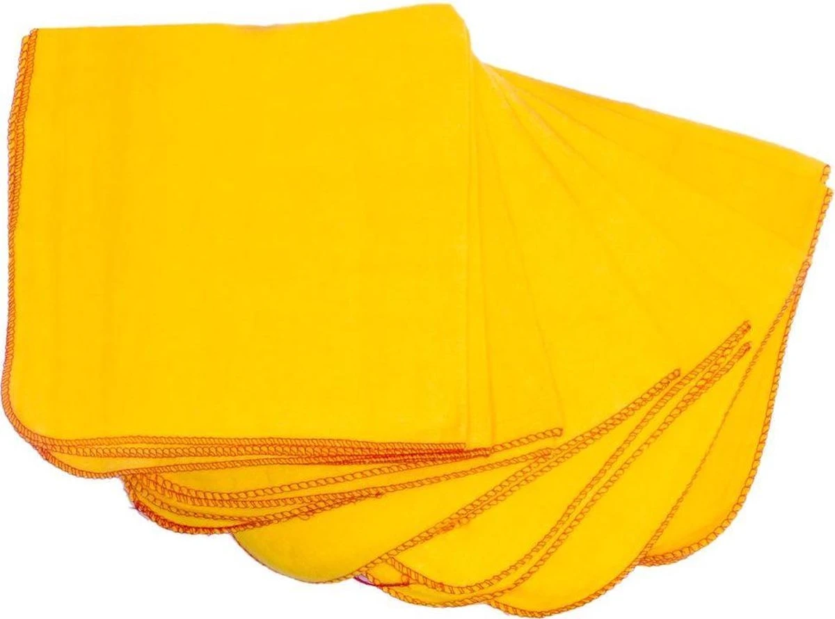 Sorprese - 3 Stuks - Gele Stofdoeken - 40 X 50 GROOT - Stofdoek - Stofdoeken - Cadeau