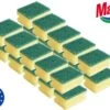 Schuursponsjes Schoonmaak Profi - 20 Stuks - 85x65x45mm - Voordeelverpakking - MADE IN EU