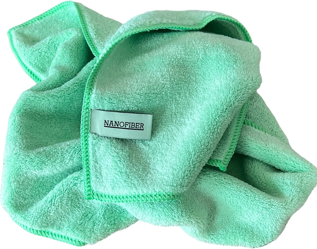 Droogdoeken Set 2 Droogdoeken + 2 Microvezel Schoonmaakdoeken - Afbeelding 4