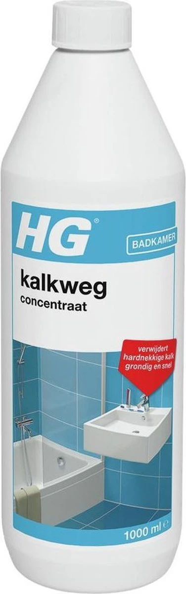 HG Kalkweg Concentraat - 1 L - Krachtige Ontkalker - Geconcentreerd - Afbeelding 3
