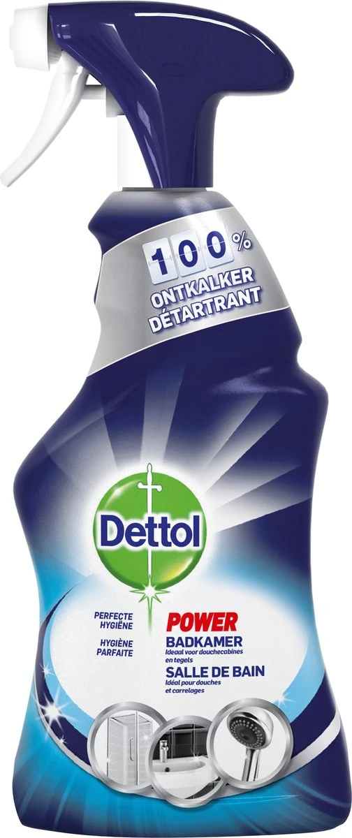 Dettol - Perfecte Hygiëne - Badkamerreiniger - Allesreiniger Spray - 6 X 500 Ml - Grootverpakking - Afbeelding 4