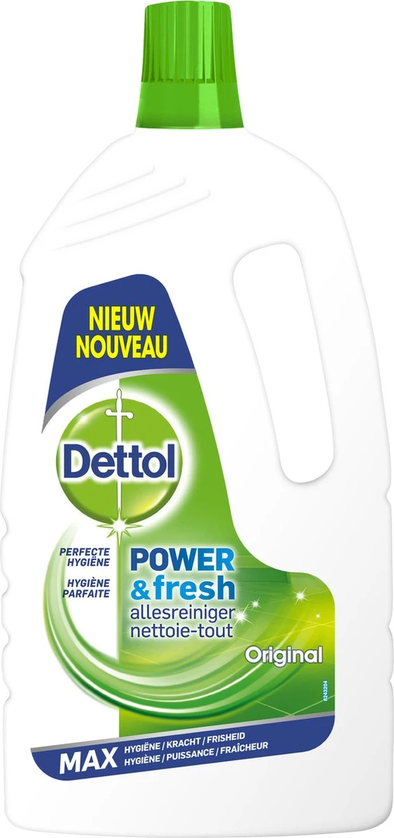 Dettol Power & Fresh - Allesreiniger - Orignal - 6 X 1,5 Liter - Afbeelding 7