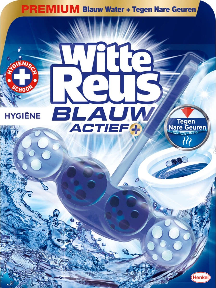 Witte Reus Blauw Actief Toiletblok - Hygiene - WC Blokjes Voordeelverpakking - 10 Stuks - Afbeelding 15