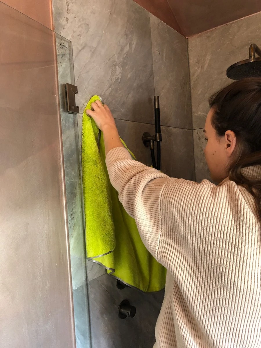 Microvezelstore.nl - Droogdoek Badkamer - Quick Dry / Fastdry Droogdoek - Groot 60x90cm - Grijs - Afbeelding 3