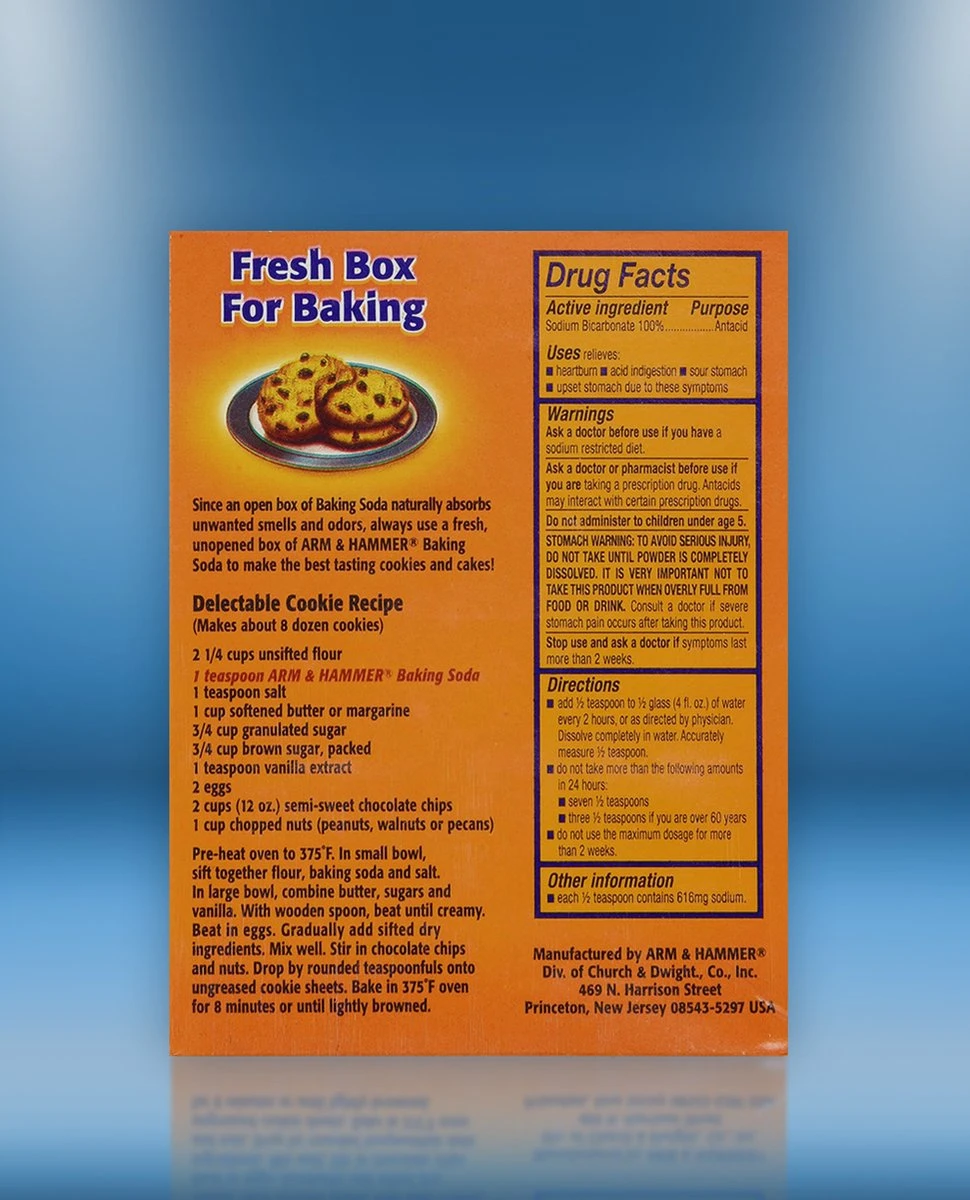 Arm & Hammer Baking Soda 454 Gram 2 Stuks - Afbeelding 2